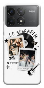 Чохол LE Sserafim для Xiaomi Poco F6 Pro