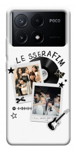 Чехол LE Sserafim для Xiaomi Poco X6 Pro