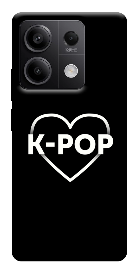 Чехол LOVE Kpop для Xiaomi Redmi Note 13 5G