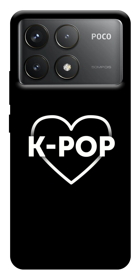 Чохол LOVE Kpop для Xiaomi Poco F6 Pro