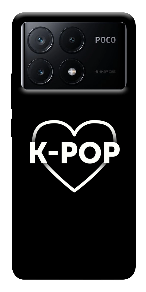 Чохол LOVE Kpop для Xiaomi Poco X6 Pro
