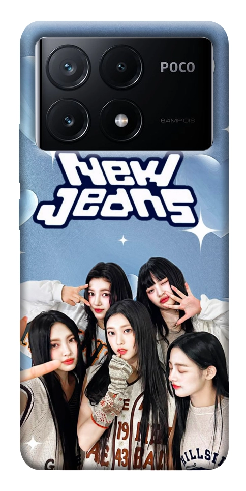 Чехол New Jeans для Xiaomi Poco X6 Pro