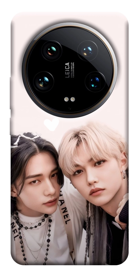 Чехол Hyunjin and Felix для Xiaomi 14 Ultra