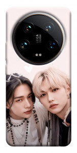 Чехол Hyunjin and Felix для Xiaomi 14 Ultra