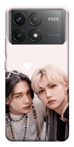 Чохол Hyunjin and Felix для Xiaomi Poco F6 Pro