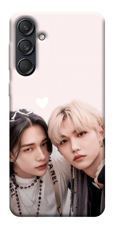 Чехол Hyunjin and Felix для Galaxy M55