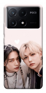 Чехол Hyunjin and Felix для Xiaomi Poco X6 Pro