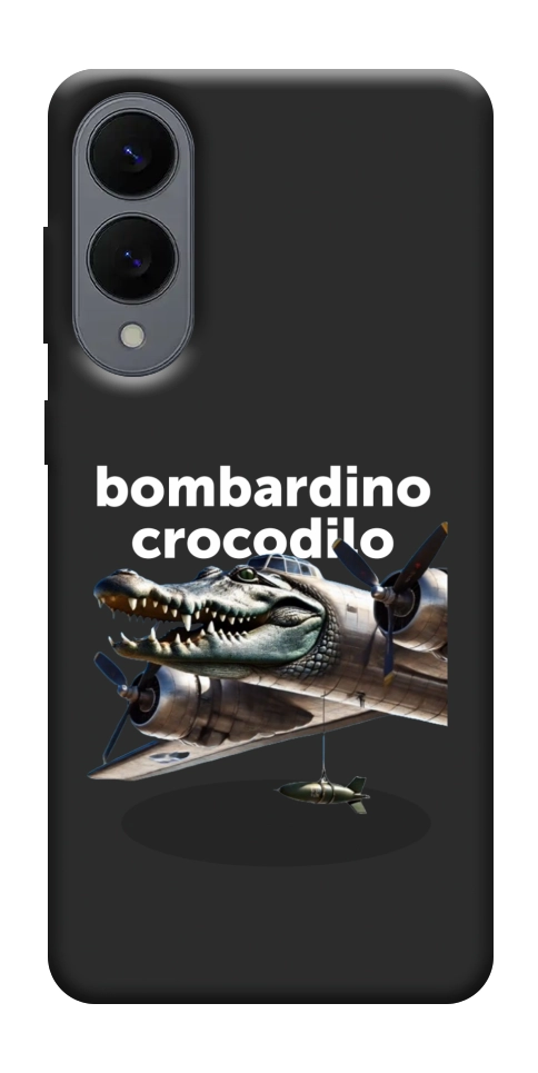 Чехол Bombardino Crocodilo volante для Galaxy S25 Edge