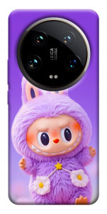 Чехол Labubu purple для Xiaomi 14 Ultra
