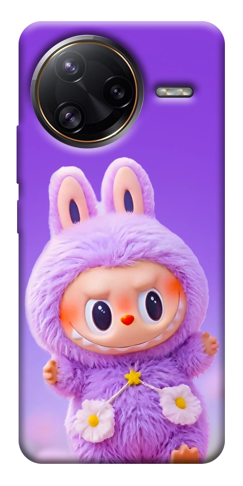 Чехол Labubu purple для Xiaomi Poco F7 Ultra