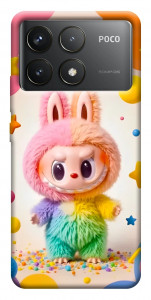 Чохол Сolorful Labubu для Xiaomi Poco F6 Pro