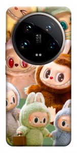 Чехол Labubu smile для Xiaomi 14 Ultra