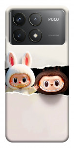 Чохол Hello Labubu для Xiaomi Poco F6 Pro