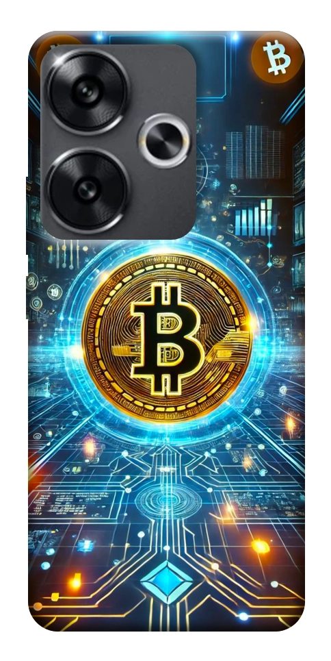 Чохол Neo bitcoin для Xiaomi Poco F6