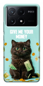 Чехол Money cat для Xiaomi Poco X6 Pro
