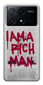 Чехол Mom I am a rich man для Xiaomi Poco X6 Pro