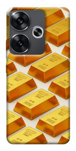Чохол Gold bars для Xiaomi Poco F6
