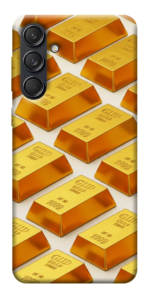 Чохол Gold bars для Galaxy M55