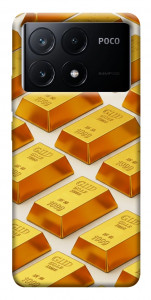 Чехол Gold bars для Xiaomi Poco X6 Pro