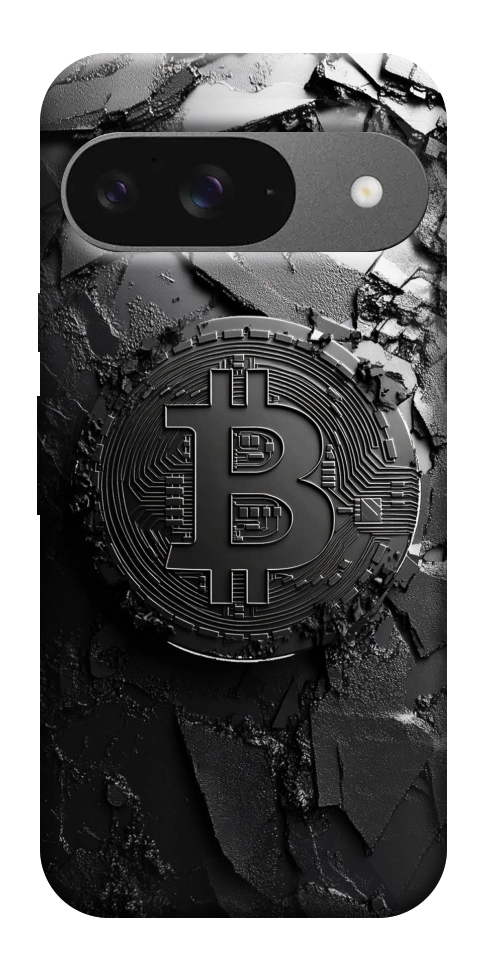 Чехол Dark bitcoin для Google Pixel 10 Pro