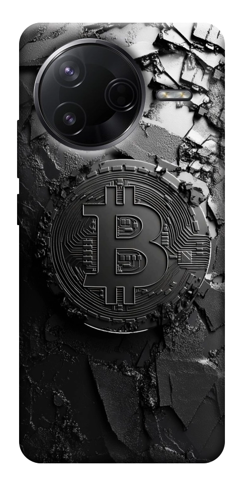 Чохол Dark bitcoin для Xiaomi Poco F7 Pro