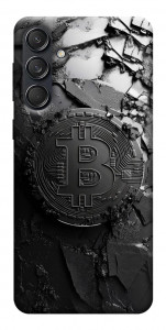 Чохол Dark bitcoin для Galaxy M55