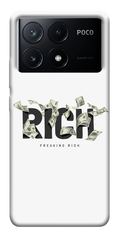 Чехол Freaking rich для Xiaomi Poco X6 Pro