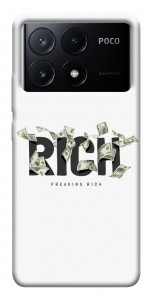 Чехол Freaking rich для Xiaomi Poco X6 Pro
