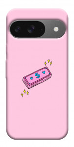 Чехол Simple pink money для Google Pixel 10 Pro
