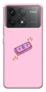 Чохол Simple pink money для Xiaomi Poco F6 Pro