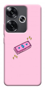 Чохол Simple pink money для Xiaomi Poco F6