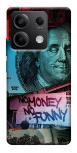 Чохол No money no funny для Xiaomi Redmi Note 13 5G