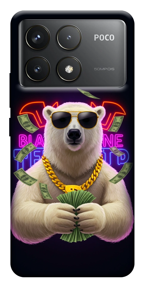 Чохол Money bear для Xiaomi Poco F6 Pro