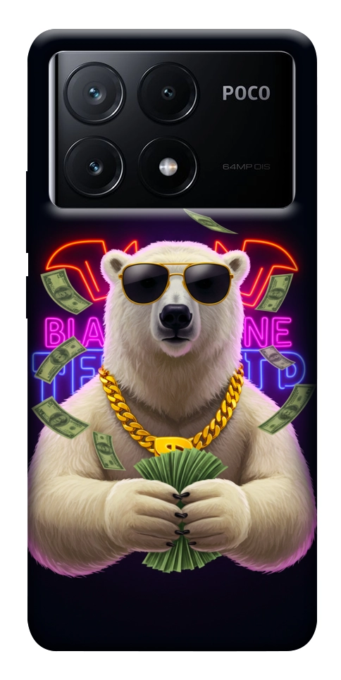 Чохол Money bear для Xiaomi Poco X6 Pro
