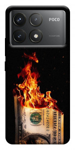 Чохол Money burn для Xiaomi Poco F6 Pro