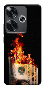 Чехол Money burn для Xiaomi Poco F6