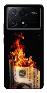 Чохол Money burn для Xiaomi Poco X6 Pro