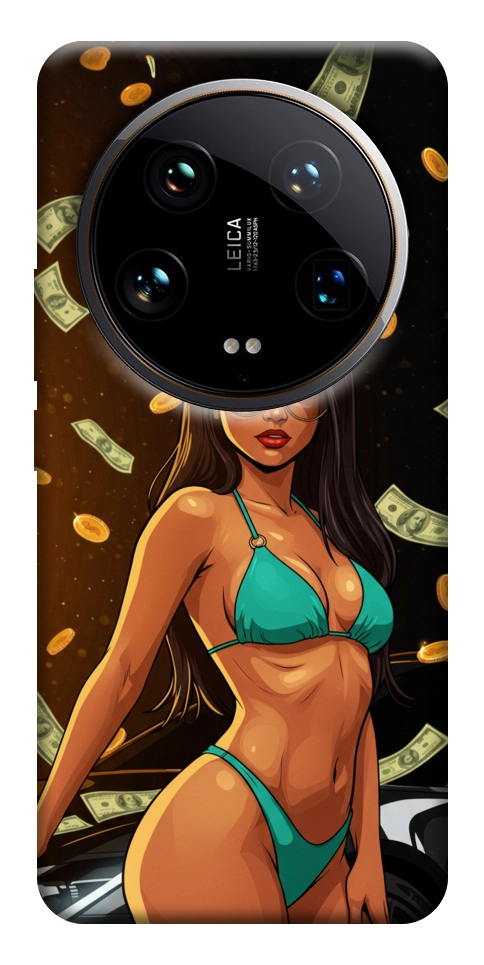 Чехол Money girl для Xiaomi 14 Ultra