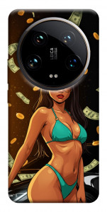 Чехол Money girl для Xiaomi 14 Ultra