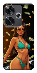 Чехол Money girl для Xiaomi Poco F6