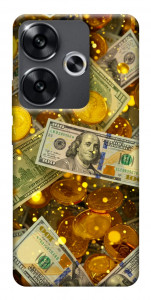 Чехол Gold and dollars для Xiaomi Poco F6