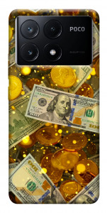 Чохол Gold and dollars для Xiaomi Poco X6 Pro