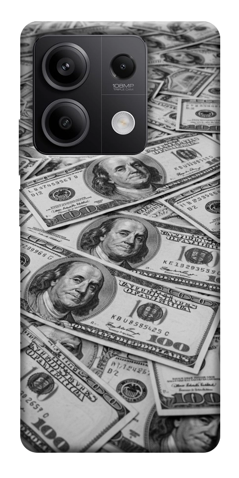 Чохол Dollars background для Xiaomi Redmi Note 13 5G