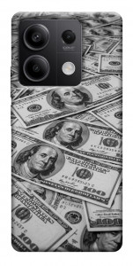 Чохол Dollars background для Xiaomi Redmi Note 13 5G