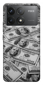 Чохол Dollars background для Xiaomi Poco F6 Pro