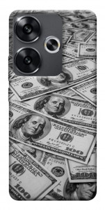 Чехол Dollars background для Xiaomi Poco F6
