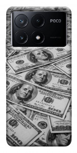 Чохол Dollars background для Xiaomi Poco X6 Pro