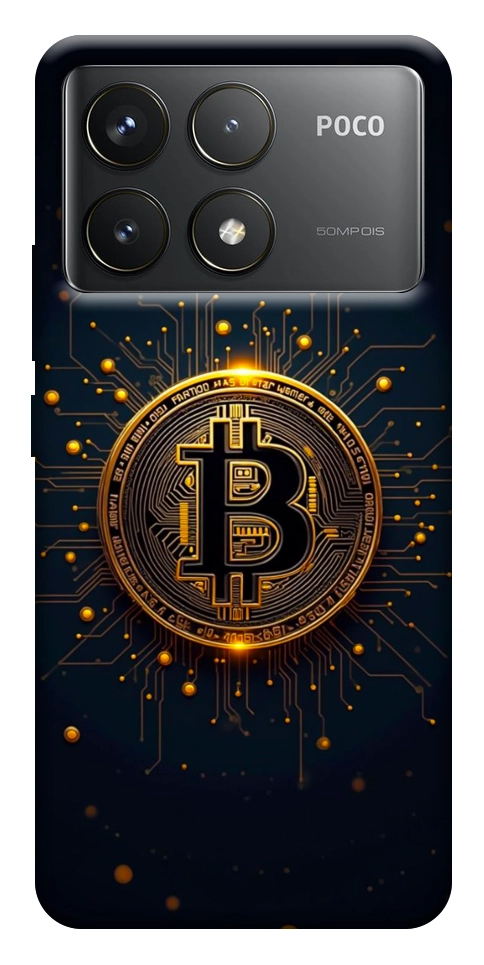 Чохол Bitcoin для Xiaomi Poco F6 Pro