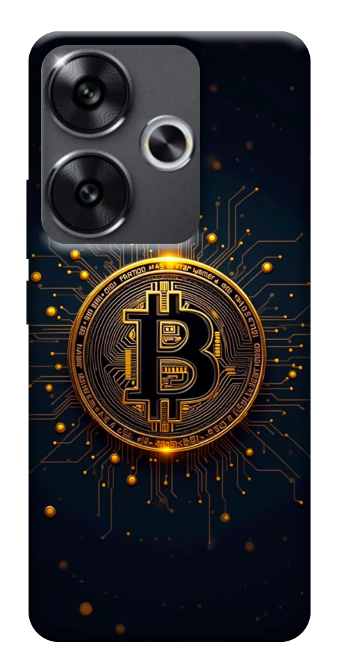 Чехол Bitcoin для Xiaomi Poco F6