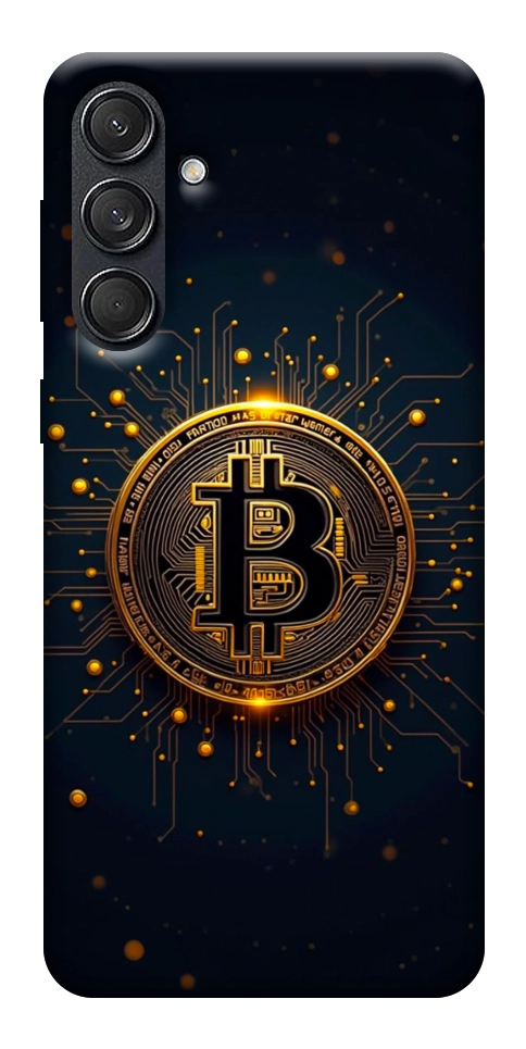 Чехол Bitcoin для Galaxy M55